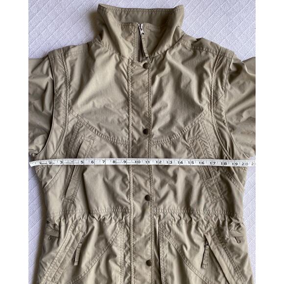 Vintage Royal Robbins Go Everywhere Convertible Jacket Vest Khaki Nylon Womens S - Picture 14 of 16